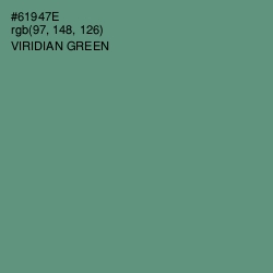 #61947E - Viridian Green Color Image