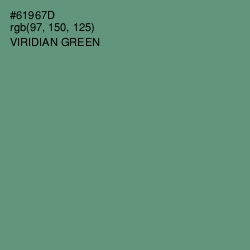 #61967D - Viridian Green Color Image