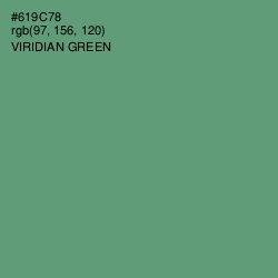 #619C78 - Viridian Green Color Image