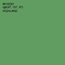 #619D61 - Highland Color Image