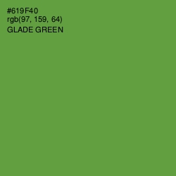 #619F40 - Glade Green Color Image