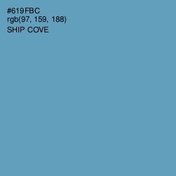 #619FBC - Ship Cove Color Image