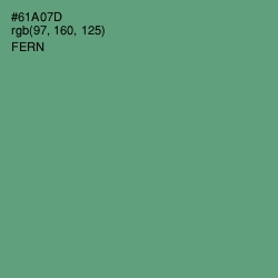 #61A07D - Fern Color Image