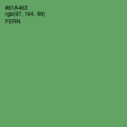 #61A463 - Fern Color Image