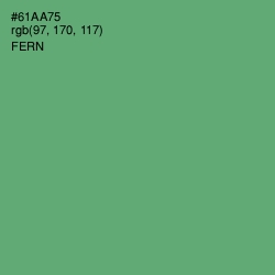 #61AA75 - Fern Color Image