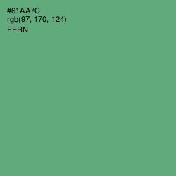 #61AA7C - Fern Color Image