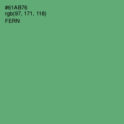 #61AB76 - Fern Color Image