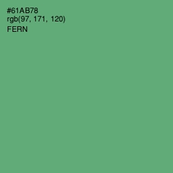 #61AB78 - Fern Color Image