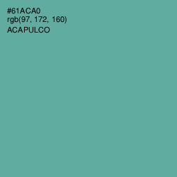 #61ACA0 - Acapulco Color Image