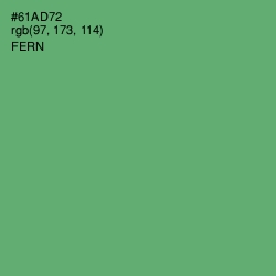 #61AD72 - Fern Color Image