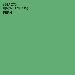 #61AD73 - Fern Color Image