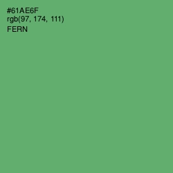 #61AE6F - Fern Color Image