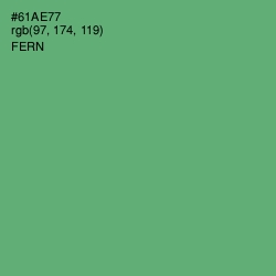 #61AE77 - Fern Color Image