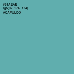 #61AEAE - Acapulco Color Image