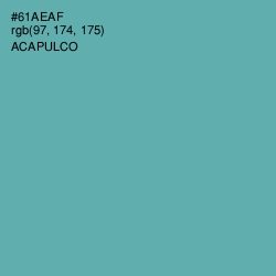 #61AEAF - Acapulco Color Image