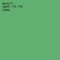 #61AF71 - Fern Color Image