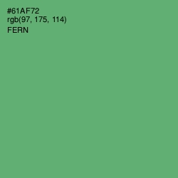 #61AF72 - Fern Color Image