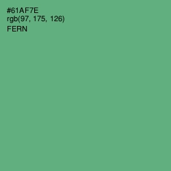 #61AF7E - Fern Color Image