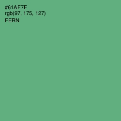 #61AF7F - Fern Color Image