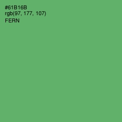 #61B16B - Fern Color Image