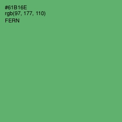 #61B16E - Fern Color Image