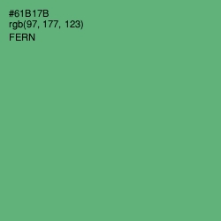 #61B17B - Fern Color Image