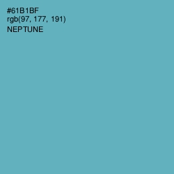 #61B1BF - Neptune Color Image