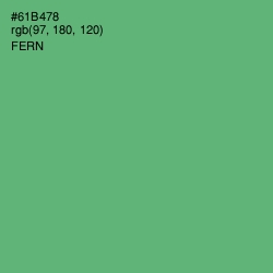 #61B478 - Fern Color Image