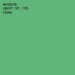 #61B57B - Fern Color Image
