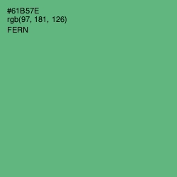 #61B57E - Fern Color Image