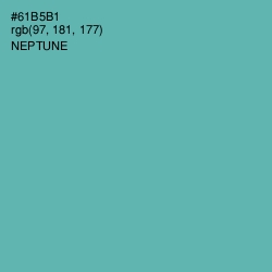 #61B5B1 - Neptune Color Image