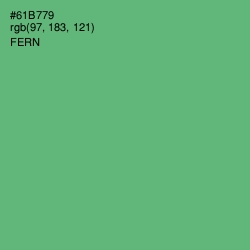 #61B779 - Fern Color Image