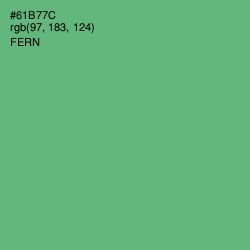 #61B77C - Fern Color Image