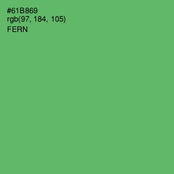 #61B869 - Fern Color Image