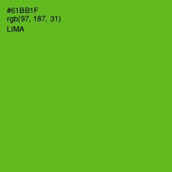 #61BB1F - Lima Color Image