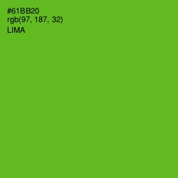 #61BB20 - Lima Color Image