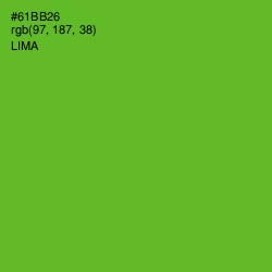 #61BB26 - Lima Color Image