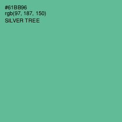 #61BB96 - Silver Tree Color Image