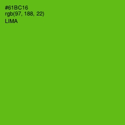 #61BC16 - Lima Color Image