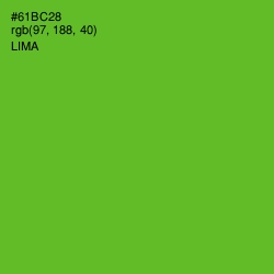 #61BC28 - Lima Color Image