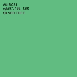 #61BC81 - Silver Tree Color Image