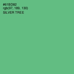#61BD82 - Silver Tree Color Image