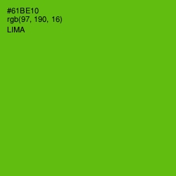 #61BE10 - Lima Color Image