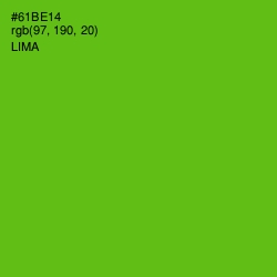 #61BE14 - Lima Color Image