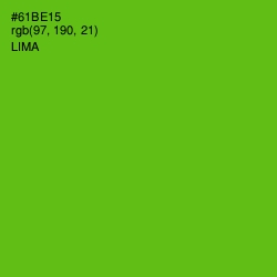 #61BE15 - Lima Color Image