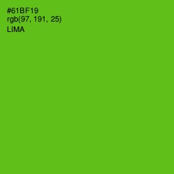 #61BF19 - Lima Color Image