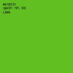 #61BF21 - Lima Color Image