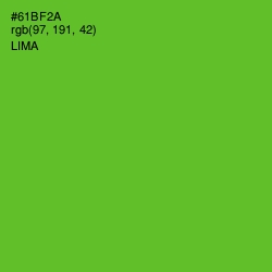 #61BF2A - Lima Color Image