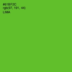 #61BF2C - Lima Color Image