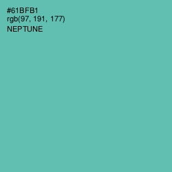 #61BFB1 - Neptune Color Image